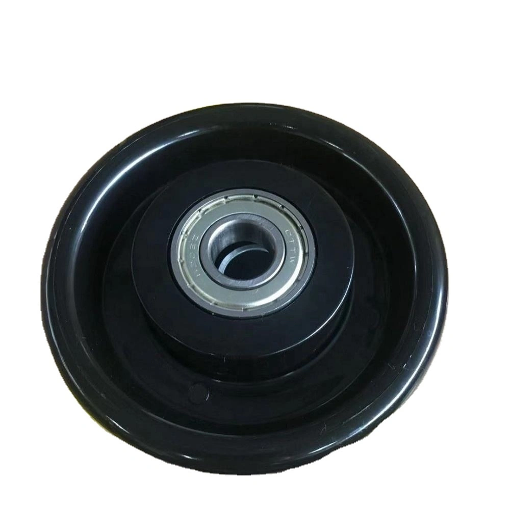 300kg Load Capacity 100mm Heavy Duty Nylon Caster Wheel 4inch Black Nylon Casters Wheels With Bearing 1