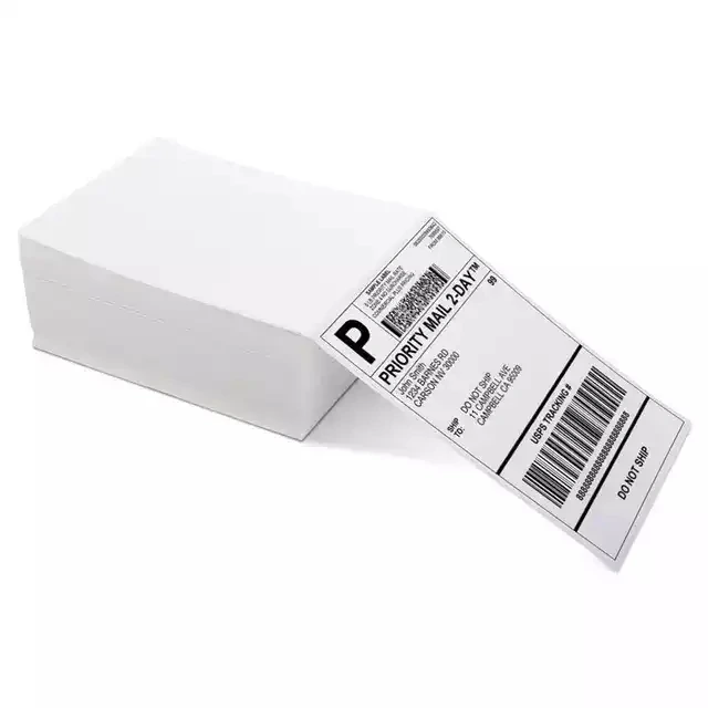 Direct Sales Three Proof Thermal Sensitive Label Paper Logistics Express Delivery Sticker Printing Adhesive Waterproof Label 1