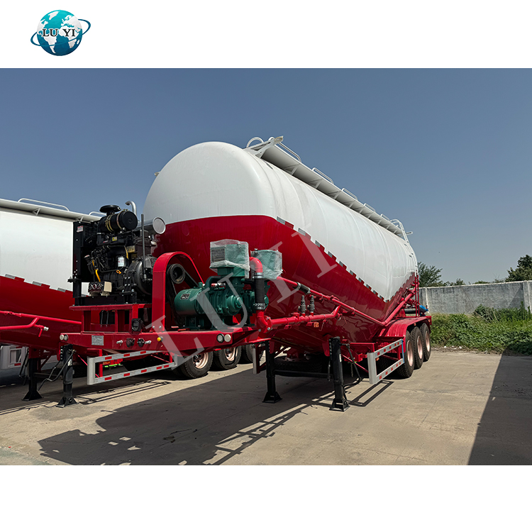 Semi-remorque en ciment en vrac 60T 3