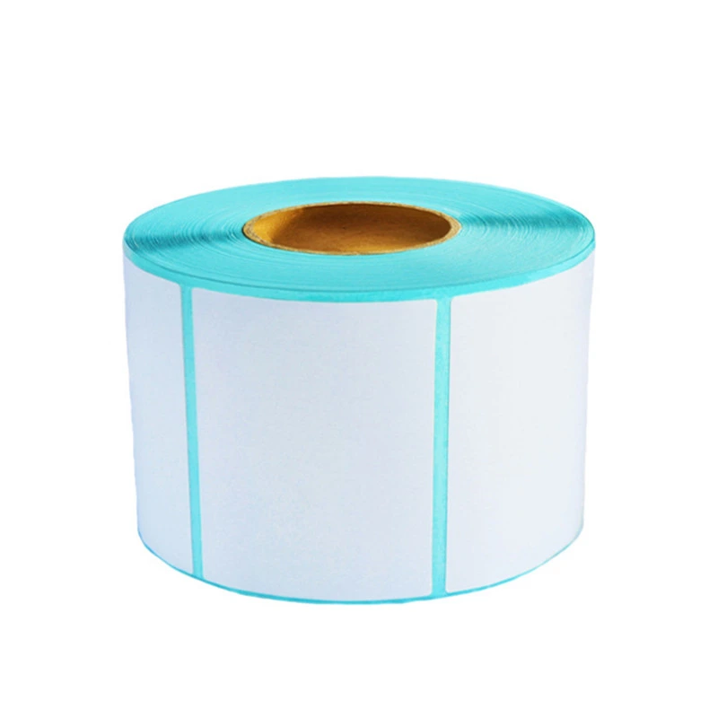 Custom Self Adhesive Dymo Label Waterproof 100X150X250 A6 Roll Paper Printed Barcode Direct Thermal Stickers for Shipping 1