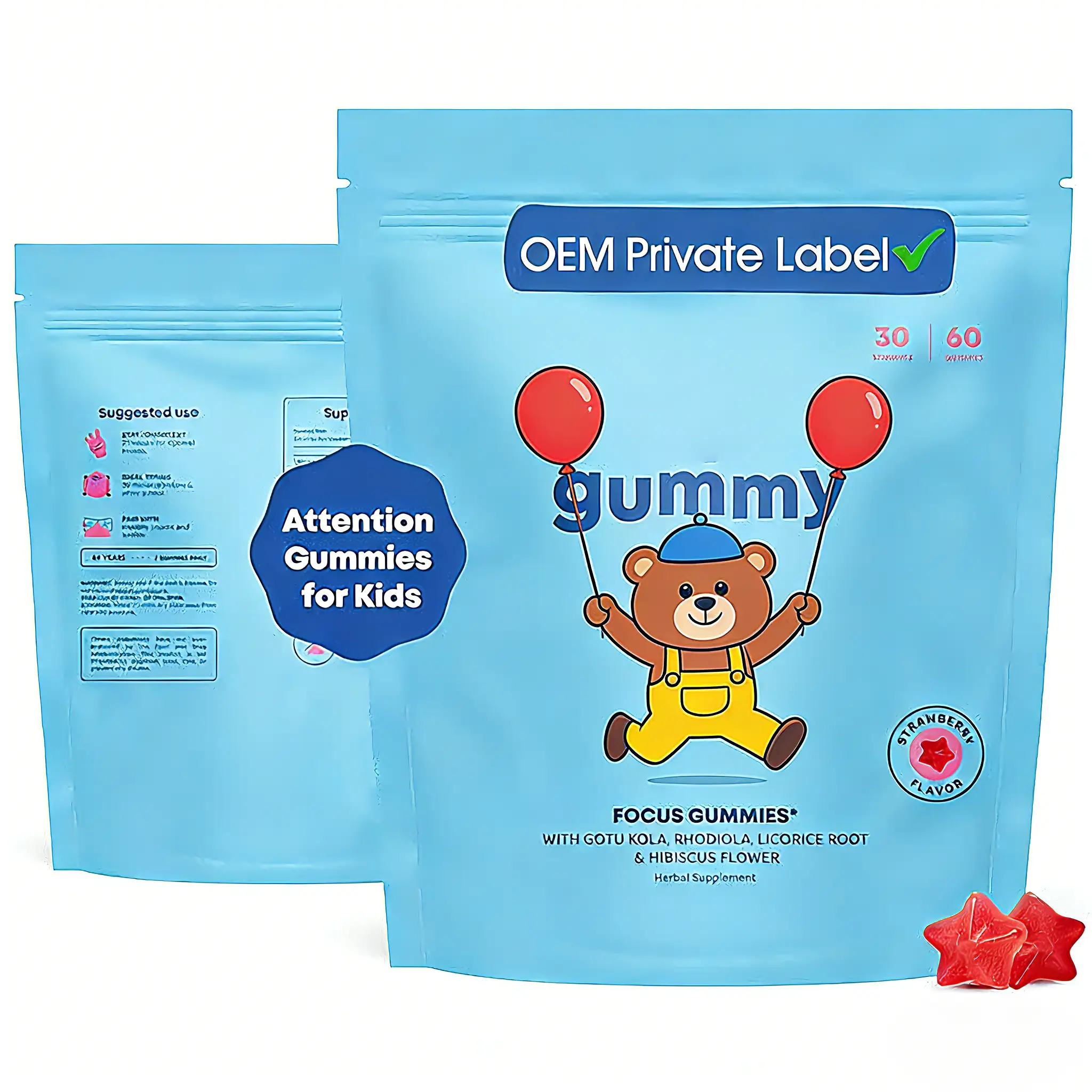 Kids Multi+Minerals Drops/Gummies, Vegan, Sugar/Alcohol-Free 1