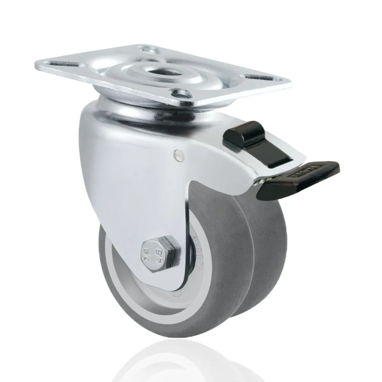 Tpr 2inch Double Twin Inflight Trolley Wheels Caster 1