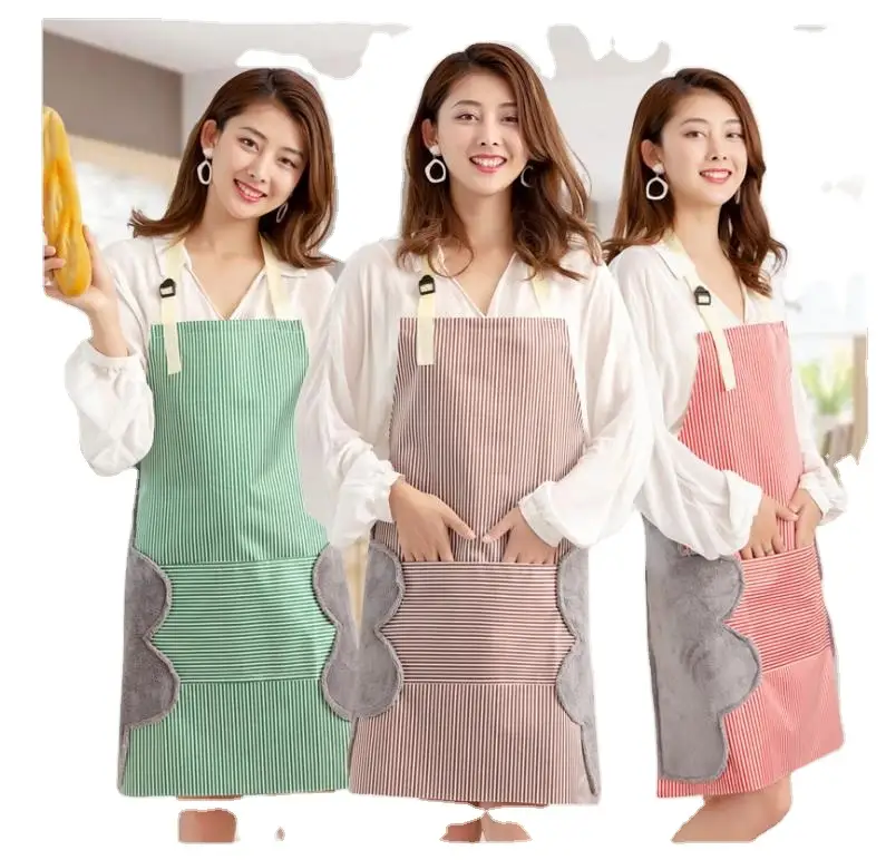 Custom Kitchen Waterproof And Oil-proof Apron Bbq Aprons With Pocket 1