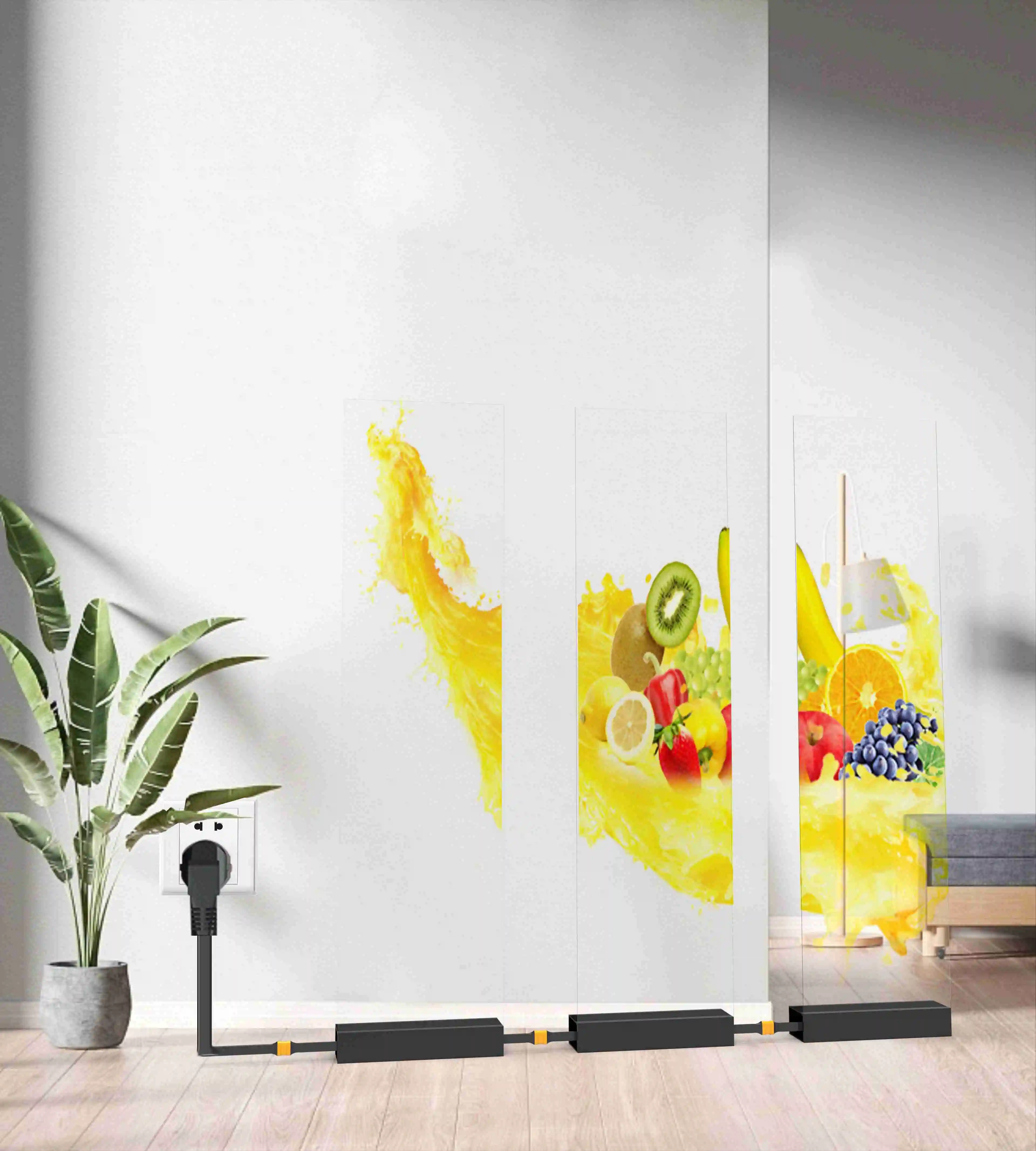 P10 Transparent Film LED Display for Trade Shows 1