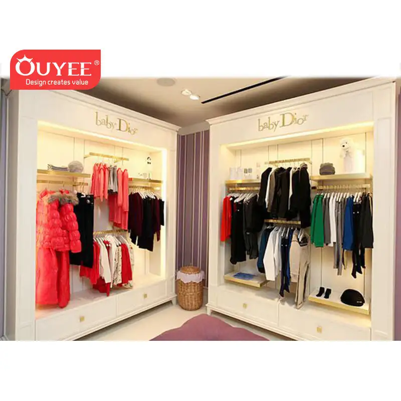 Ausstattung und Inneneinrichtung für Baby- und Kinderbekleidungsgeschäfte 1