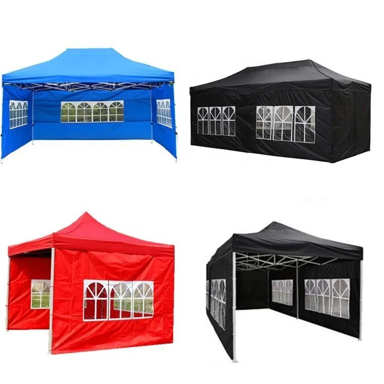 Wholesale Custom Advertising Folding Gazebo Outdoor Pop Up Canopy Frame For Aluminium Waterproof Exhibition Tents 1