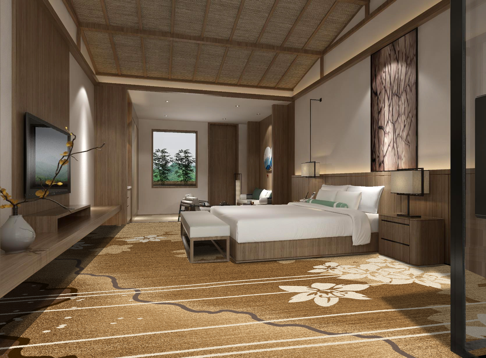High-Quality Custom Nylon Carpet for Hotels & Casinos 7