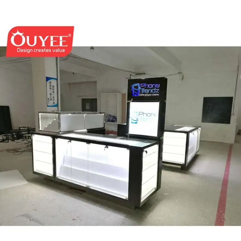 Quiosque de celulares em shopping center para venda de acessórios para celular 1