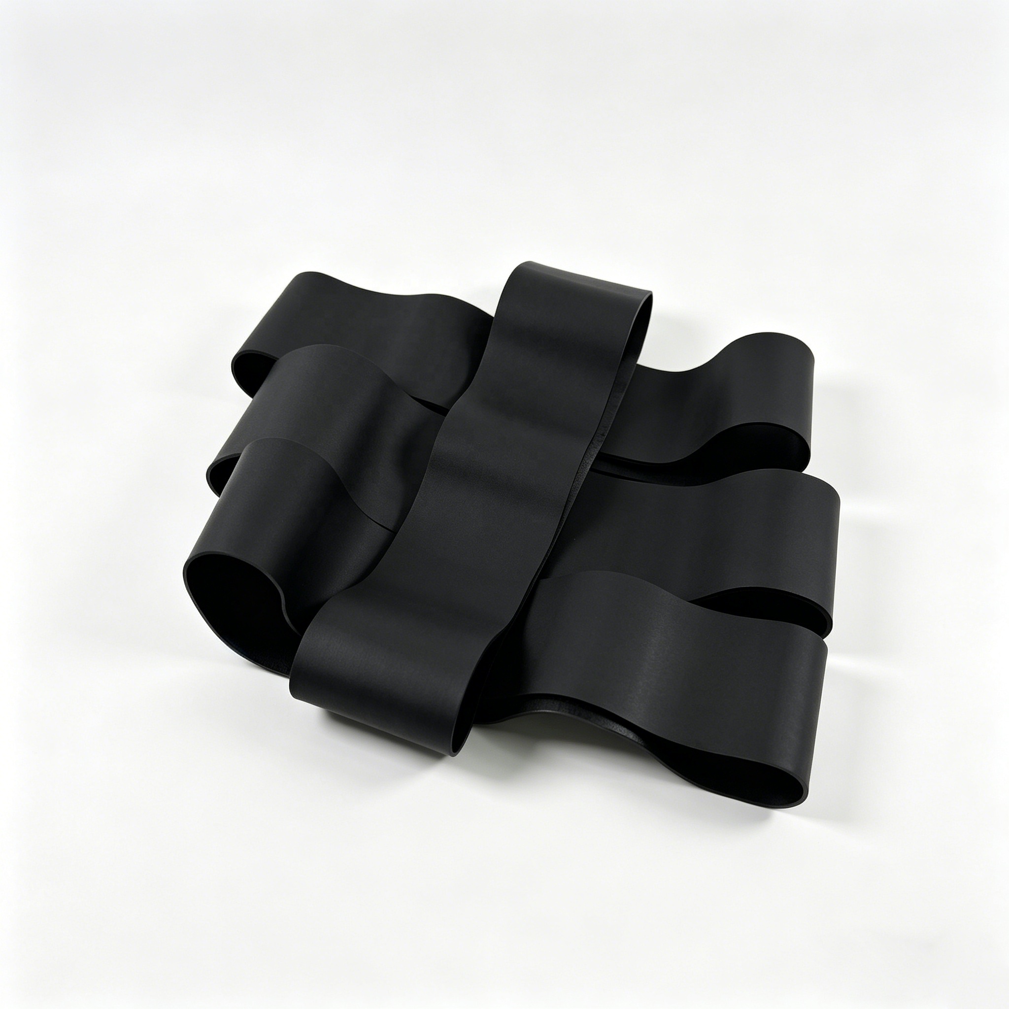 Wide Black Rubber Bands for Warehouse Packing & Trash Bin Securing – Wholesale 5