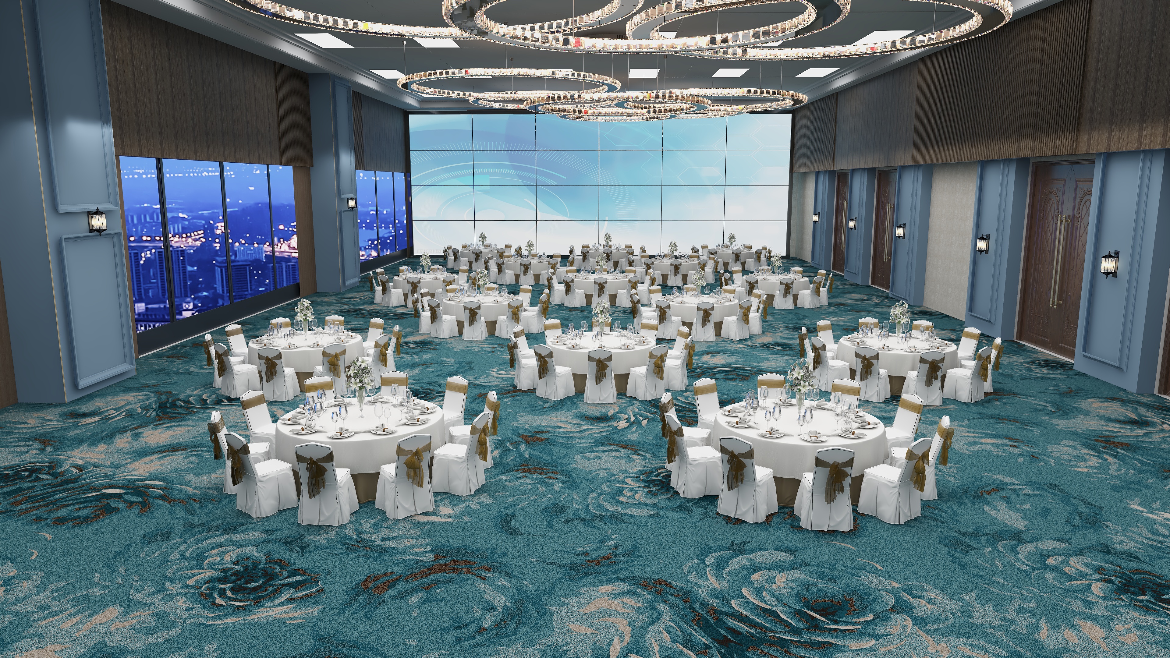 High-Quality Custom Carpet for Hotels and Restaurants 6
