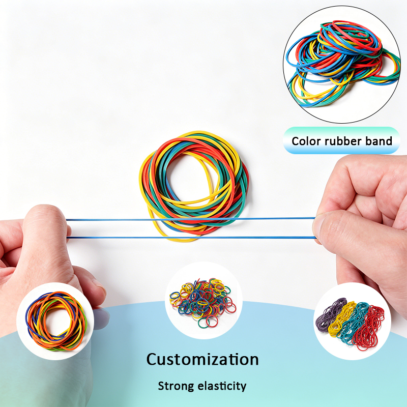 45mm & 47mm Colored Rubber Bands for Office & Packaging – Bulk Wholesale 4