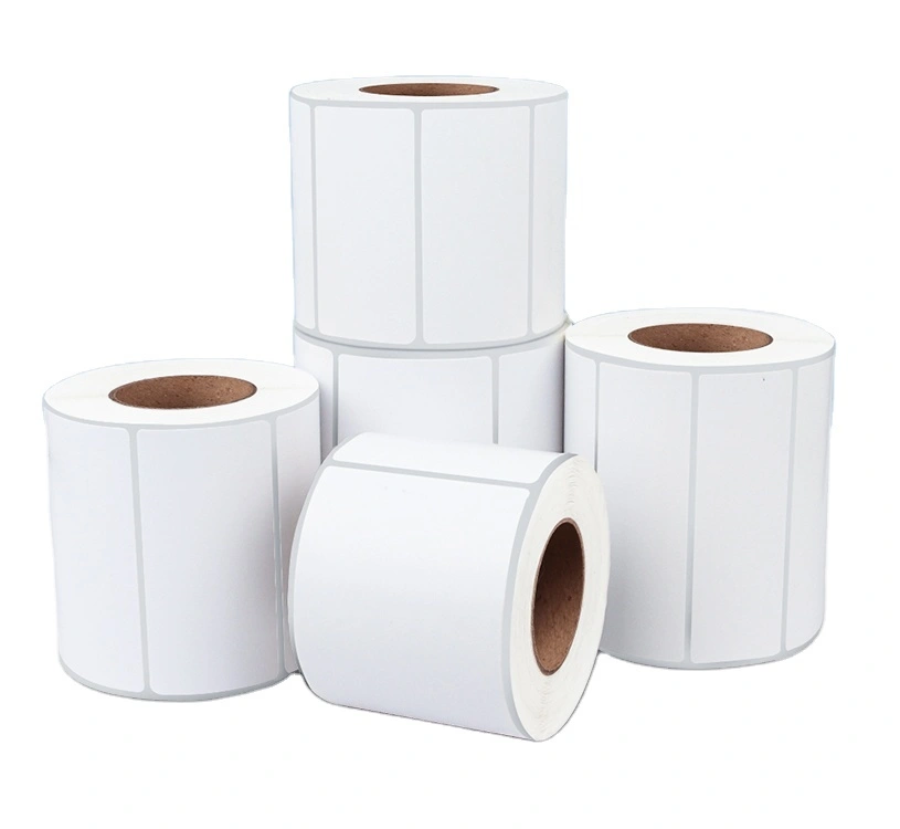 OEM Thermal Barcode Roll Stickers Glassine Backing for Vodka 1