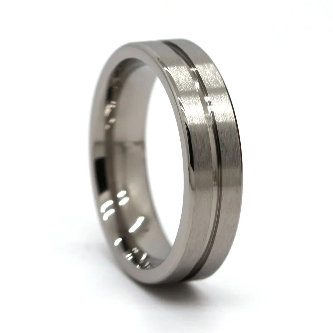 Wholesale Fine Jewelry Titanium Ring Wedding Rings For Men 1