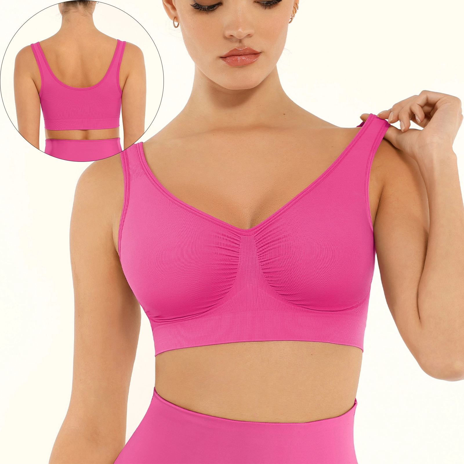 Sutiã modelador sem costura direto da fábrica para mulheres 1