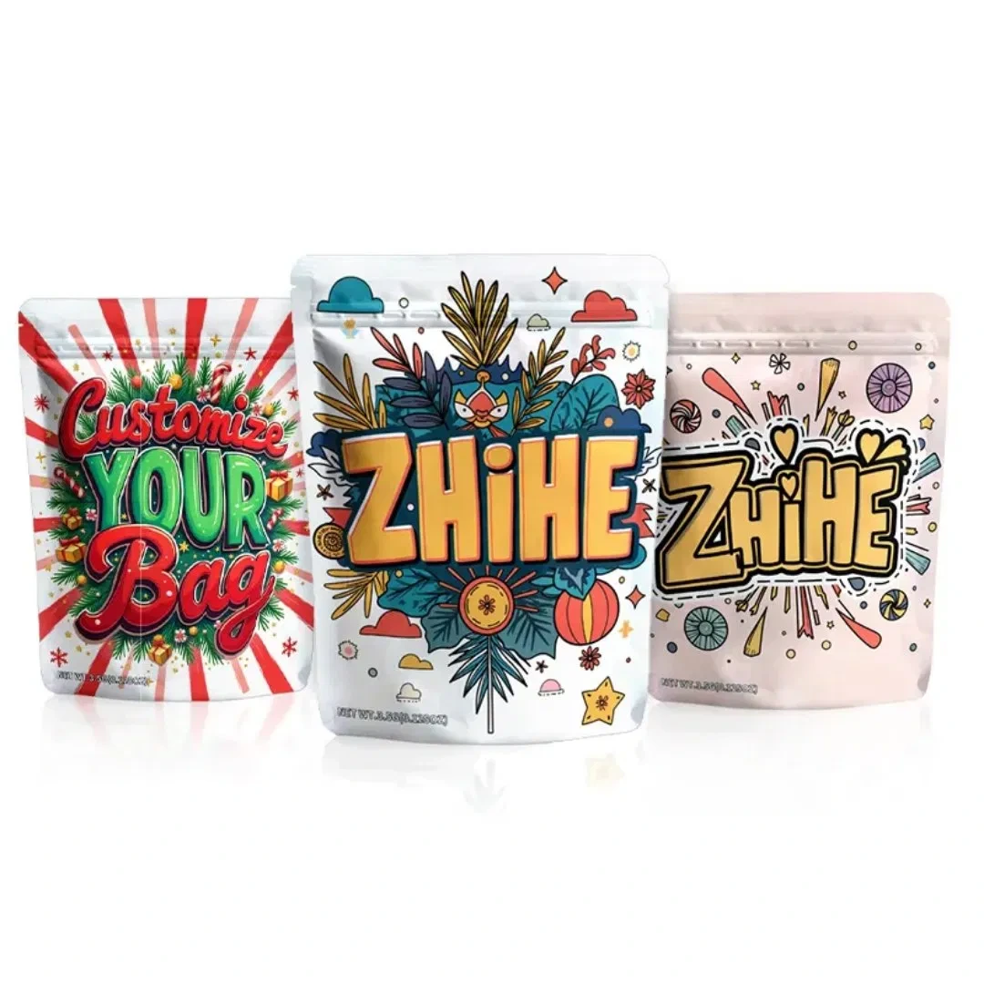 防臭・防湿・カスタムプリント・ディスプレイ・食べられる・チャイルドプルーフ・マイラーバッグ・パッケージ・チャイルドレジスタント・プラスチック・スタンドアップ・ポーチバッグ 1