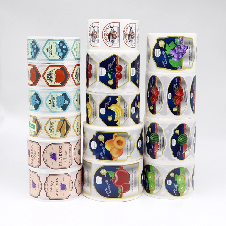 Custom Waterproof Removable Roll Labels for Plastic Bottles & Jars 1