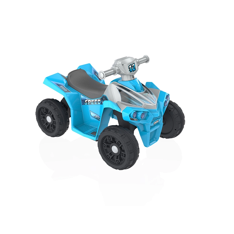 Battery Operated Kids Car Ride On Quad With Pedal Start Forward Backward All-terrain Off-road Wheels 1