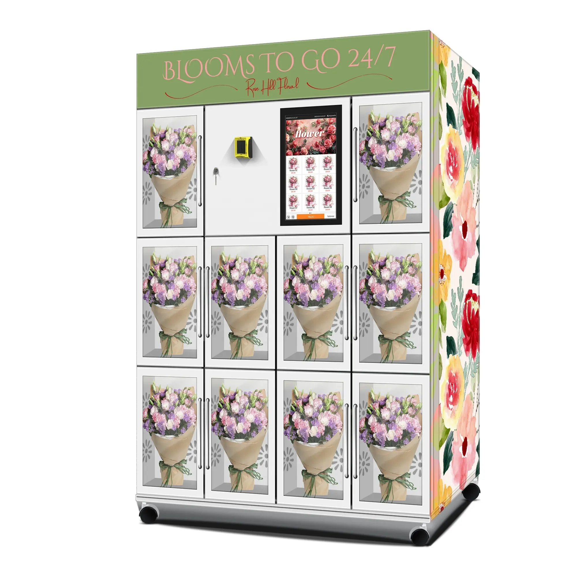 Factory Direct Floral Vending Machine Supplier for Parks 4