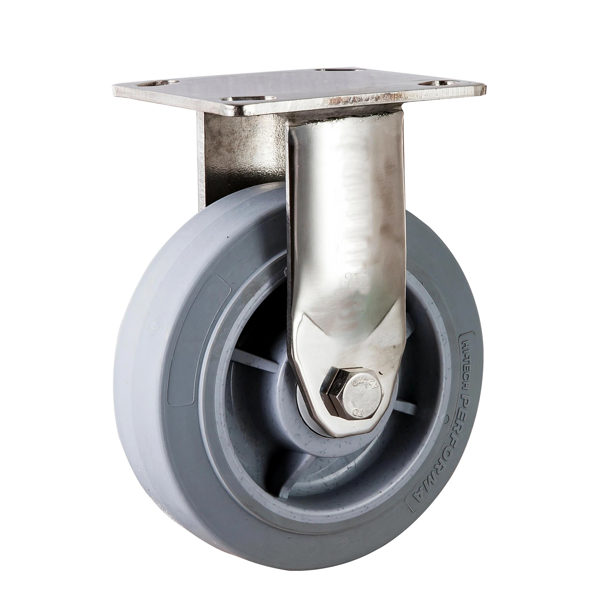 Oem Service Customized Thermoplastic Rubber Waterproof Caster 300kgs Stainless Steel 6 Inch Casters And Wheels 1