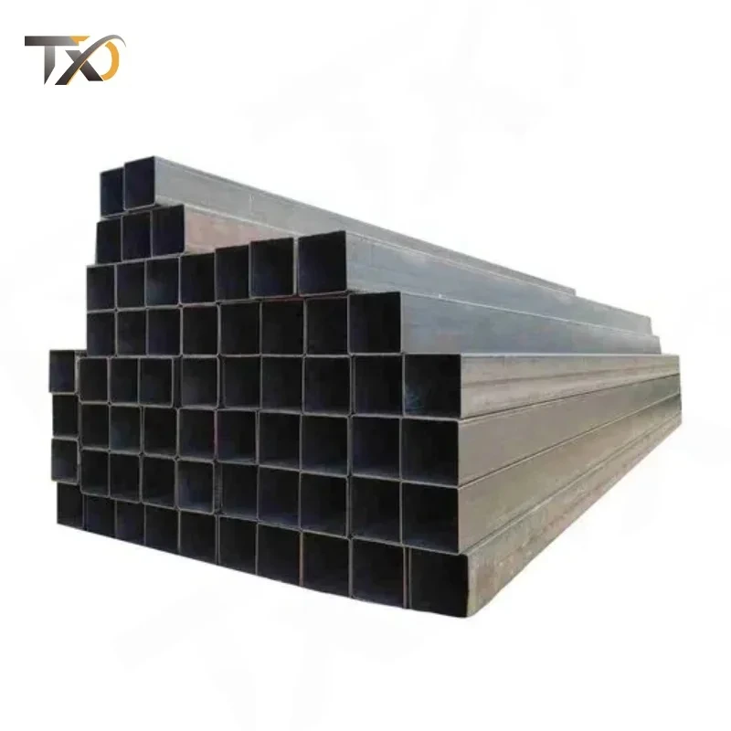 Factory Carbon Steel Square Tube 6m Hot Rolled Gb Structure Pipe For Construction Oil Pipe Welding Cutting Bending Services 1