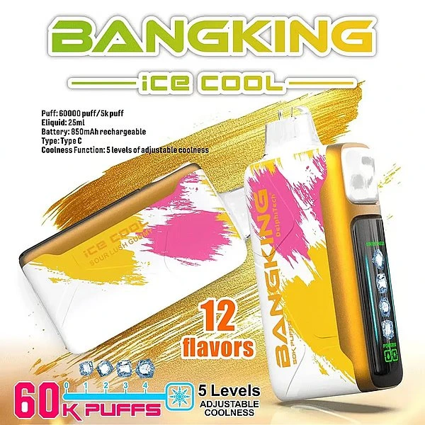 China Factory Quick Delivery Free Shipping Original Bangking Bang 60K Puff Bar Ice King 60000 Puffs Disposable Vape Pen Tank Elf Cool King 40K 30K - Puff Bar and Vape Pen 1
