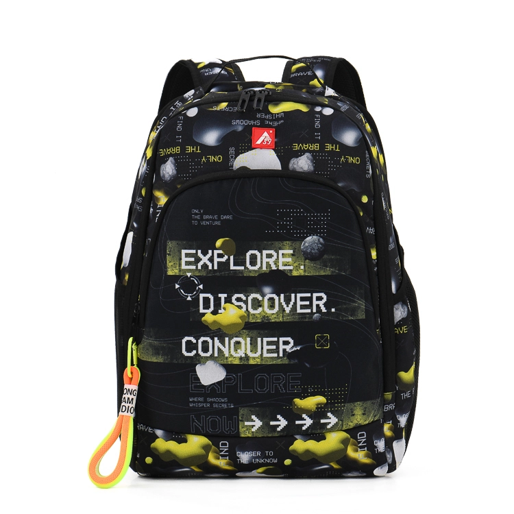 Customizable Logo For Boys Youth Large-capacity Fashionable Trendy Student Backpack New Washable Daily Bag Large School Backpack 1