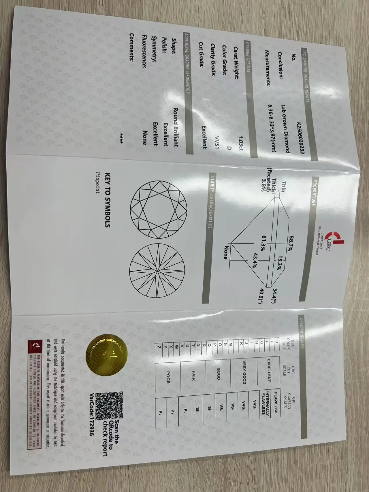 3 Carat Lab Grown Diamond Round Lab Grown Diamond Wholesale - DKL Jewelry 7