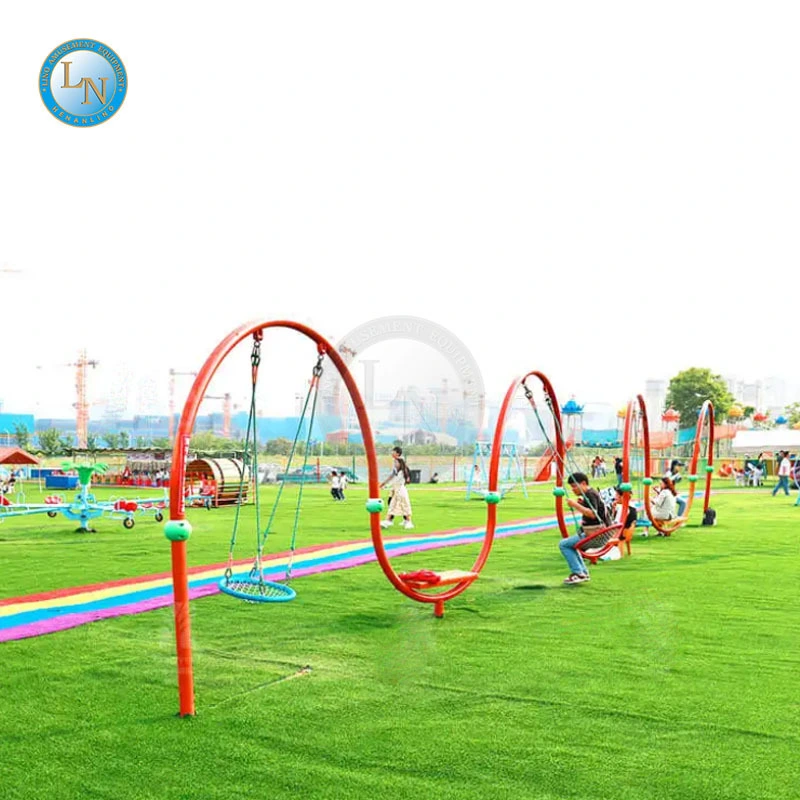 Most Popular Swing Set Outdoor Garden Circle Swings For Children Adults 1