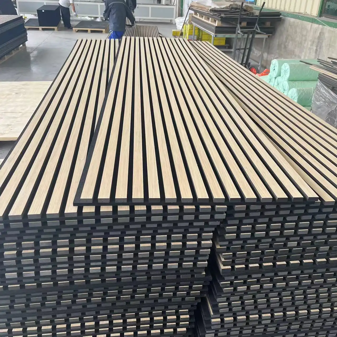 3000x600x21mm Acoustic Wood Slat Wall Panels Soundproof Interior Decor 1