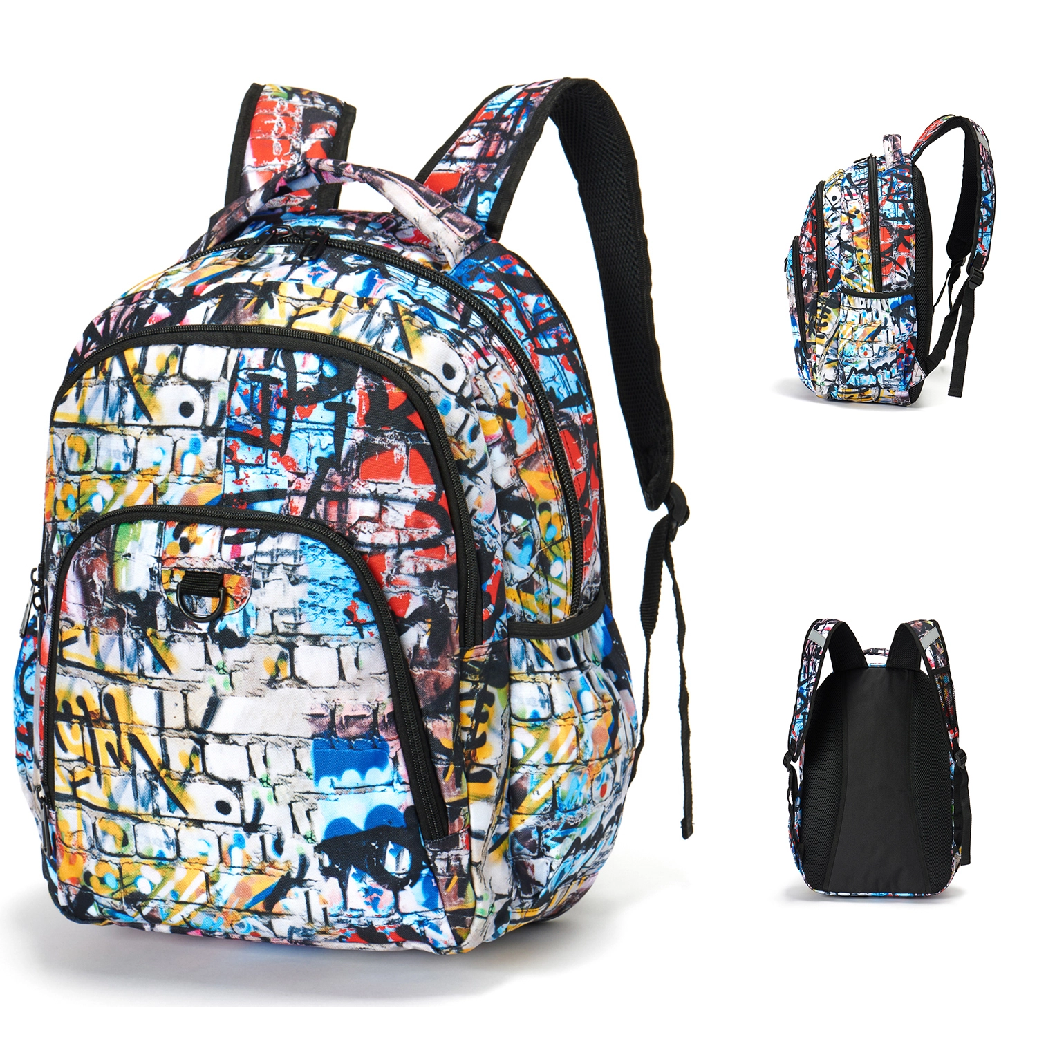 Odm/oem custom  Adult Laptop Backpack Multifunctional Nylon Backpack Kid Slarge Capacity Sublimation Backpacks Wholesale 1