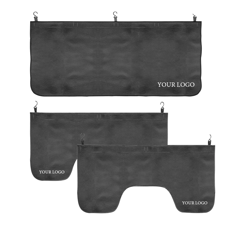 Microfiber Leather Car Fender Flares 3pcs 11 Magnet Fender Protector Mats 1