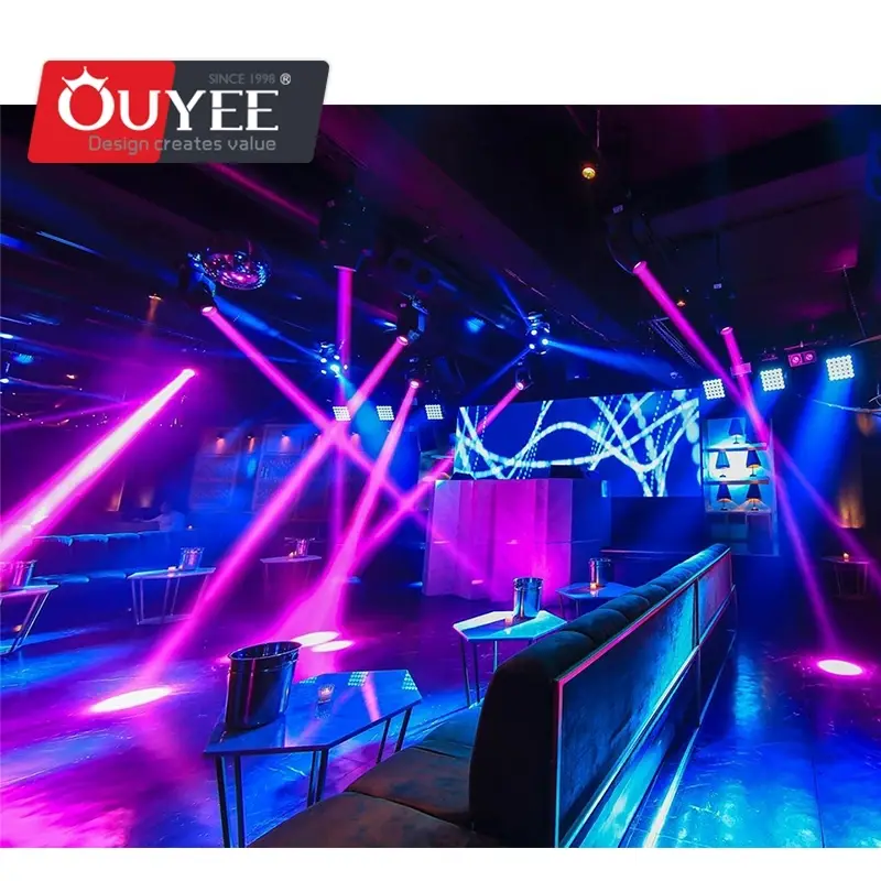 Conception intérieure sur mesure de comptoirs de bar et de tables de salon pour boîtes de nuit 1