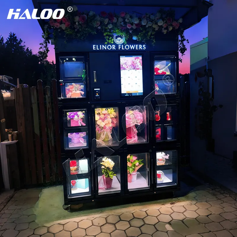 Vending Flowers Machine Flower Vending Machine Wholesale - Haloo 3