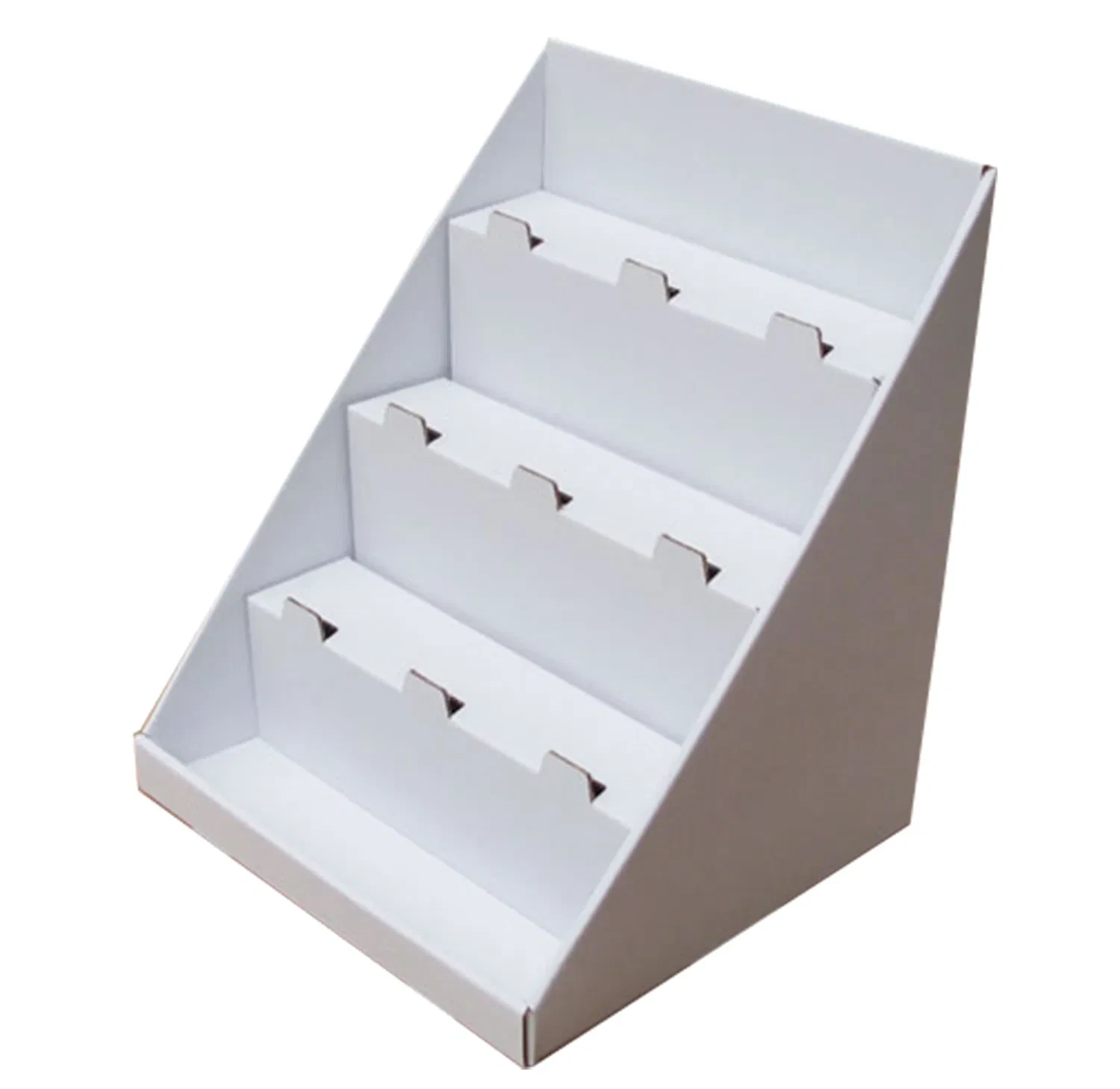 Caja de presentación de papel corrugado PDQ personalizada, plegable y ecológica 1