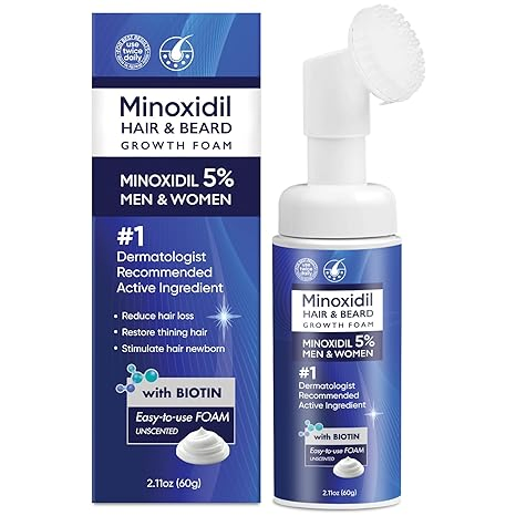 Fabricante de espuma tópica de minoxidil de marca propia 1