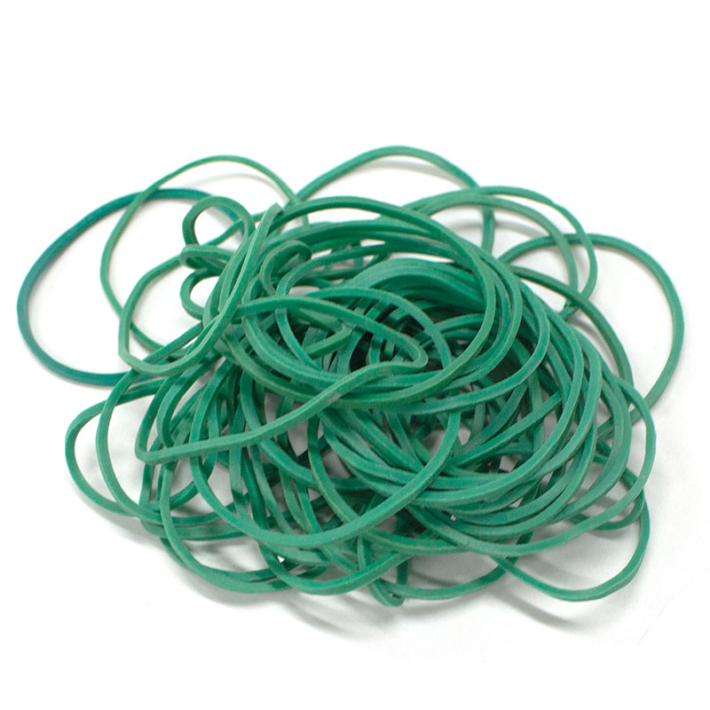 1.5 Inch Green Rubber Bands, Flexible for Home, Office & Storage – Wholesale 1