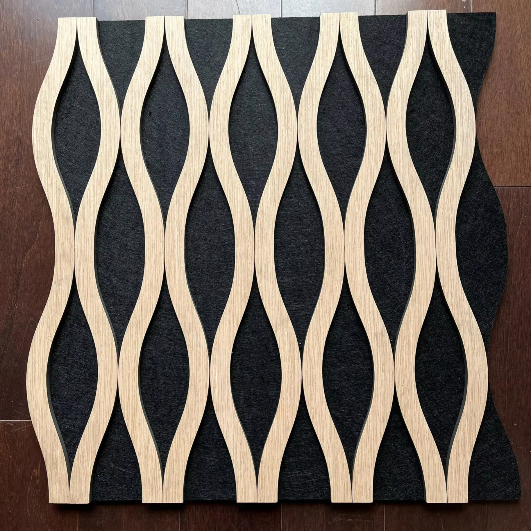 3D Acoustic Wood Slat Panels for Hospitals, Hotels & Gyms with Sound Control 1