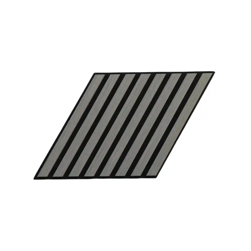 Wooden White Acoustic Bass Trap Sound Absorption Panel 300x260mm, 18mm Thick 1