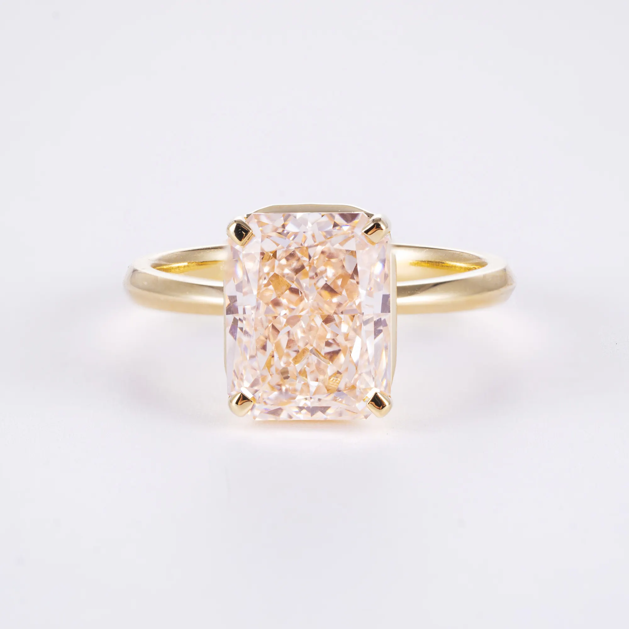 Custom Lab Grown Diamond Engagement Rings Lab Diamond Ring Wholesale - DKL Jewelry 5