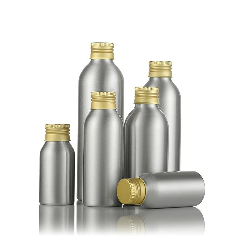 Versatile Aluminum Bottles for Skincare and Aromatherapy 1