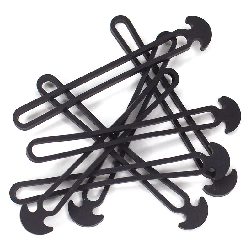 EPDM Anchor Hook Rubber Bands, Weather Resistant Tarpaulin Ties – Wholesale 3