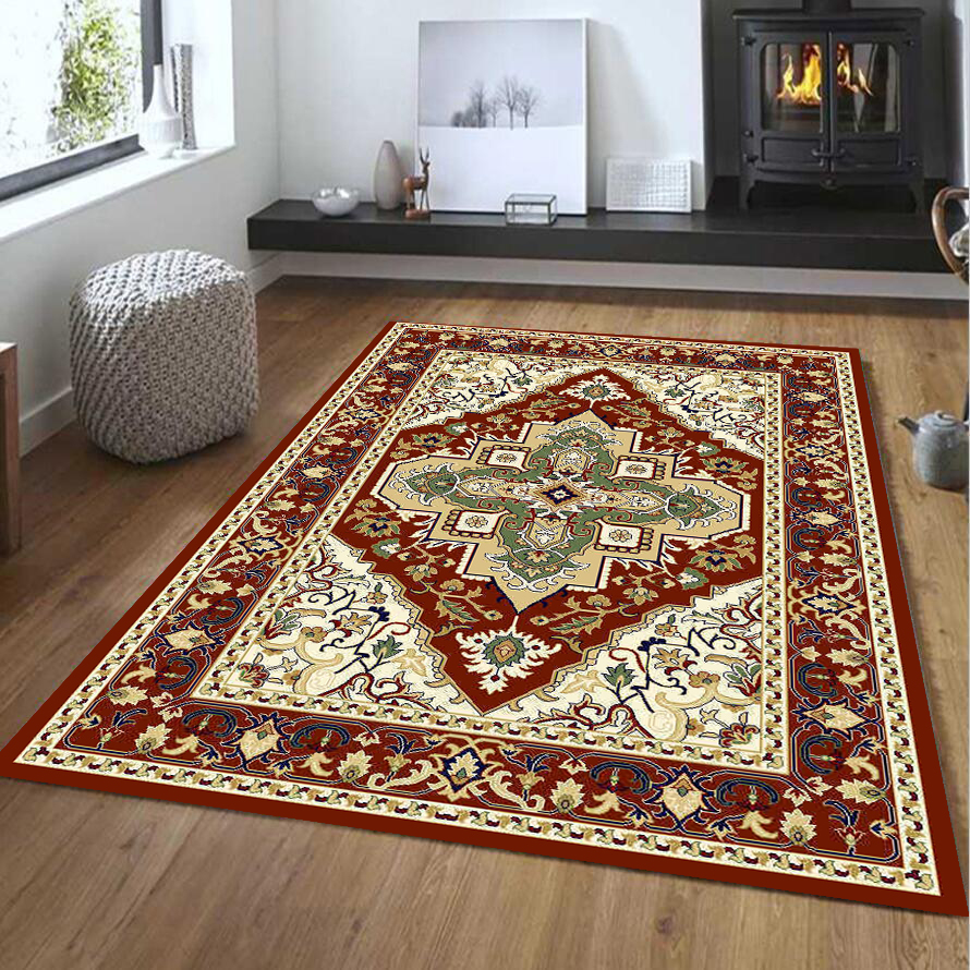 Tapis Wilton épais imprimé sur mesure pour la prière et le salon 3