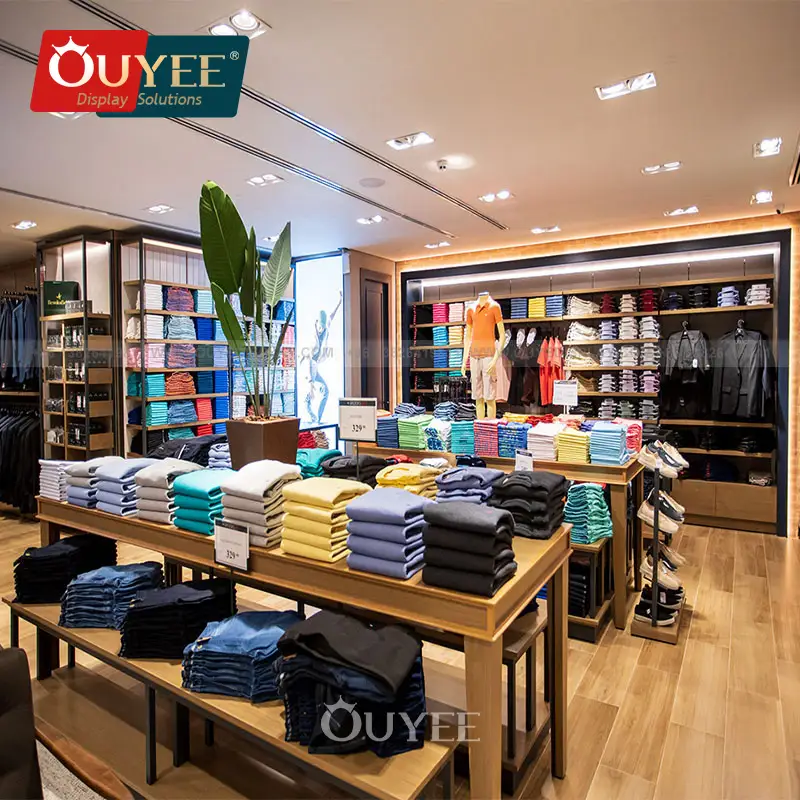 Ladentheke und Verkaufsdisplay für Herrenbekleidungsgeschäfte 1