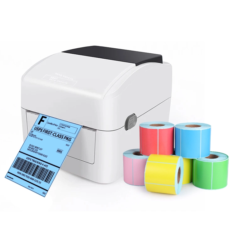 Custom 10x10 Thermal Shipping Sticker Roll - Label Printer 1