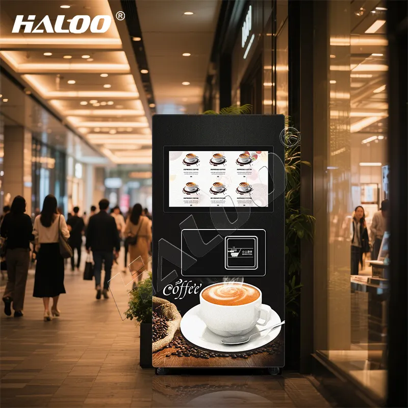 Coffee Vending Machine Coffee Vending Machine for Sale for Pedestrian Streets Factory 5