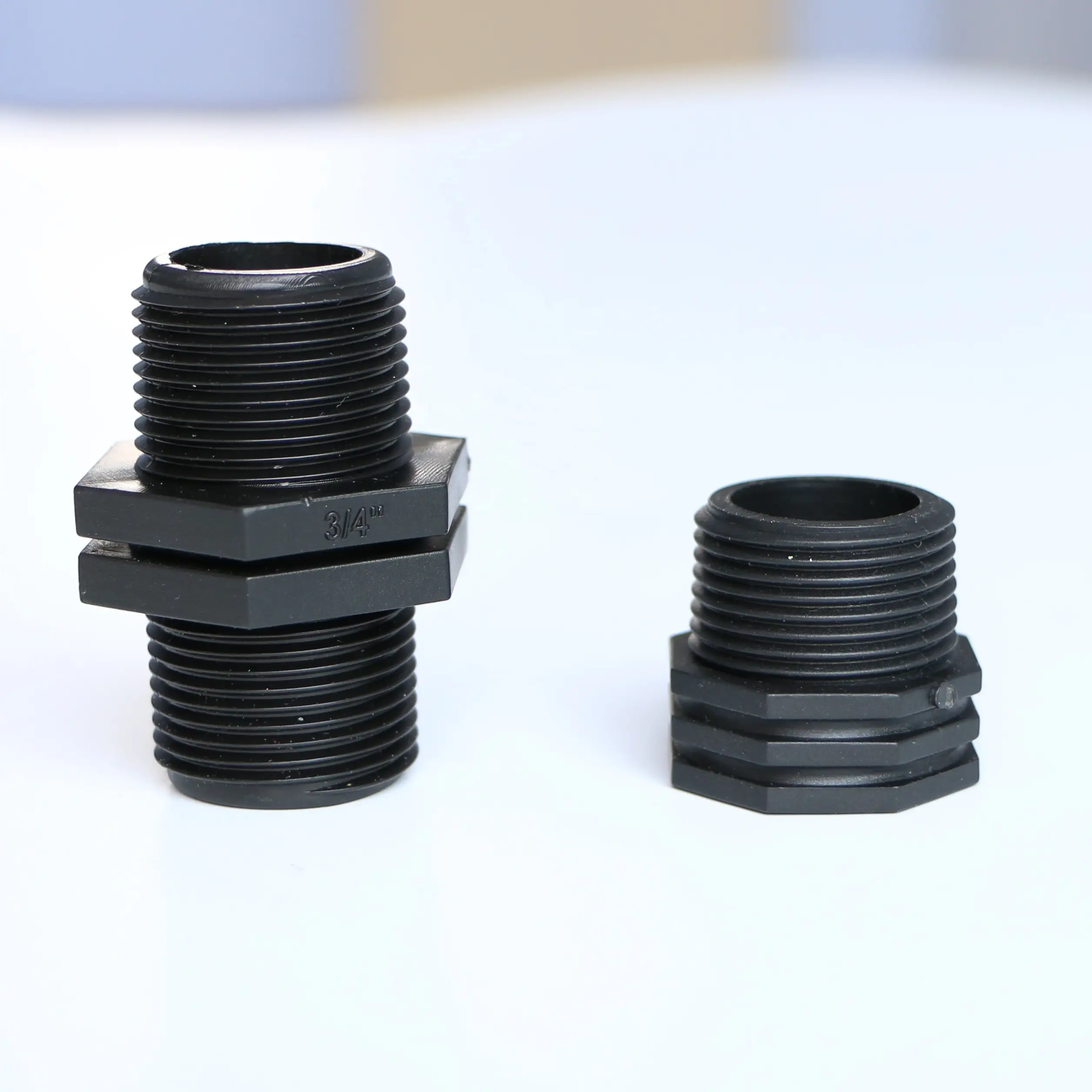 PP塑料BSP外螺纹等径接头，适用于农用灌溉 1