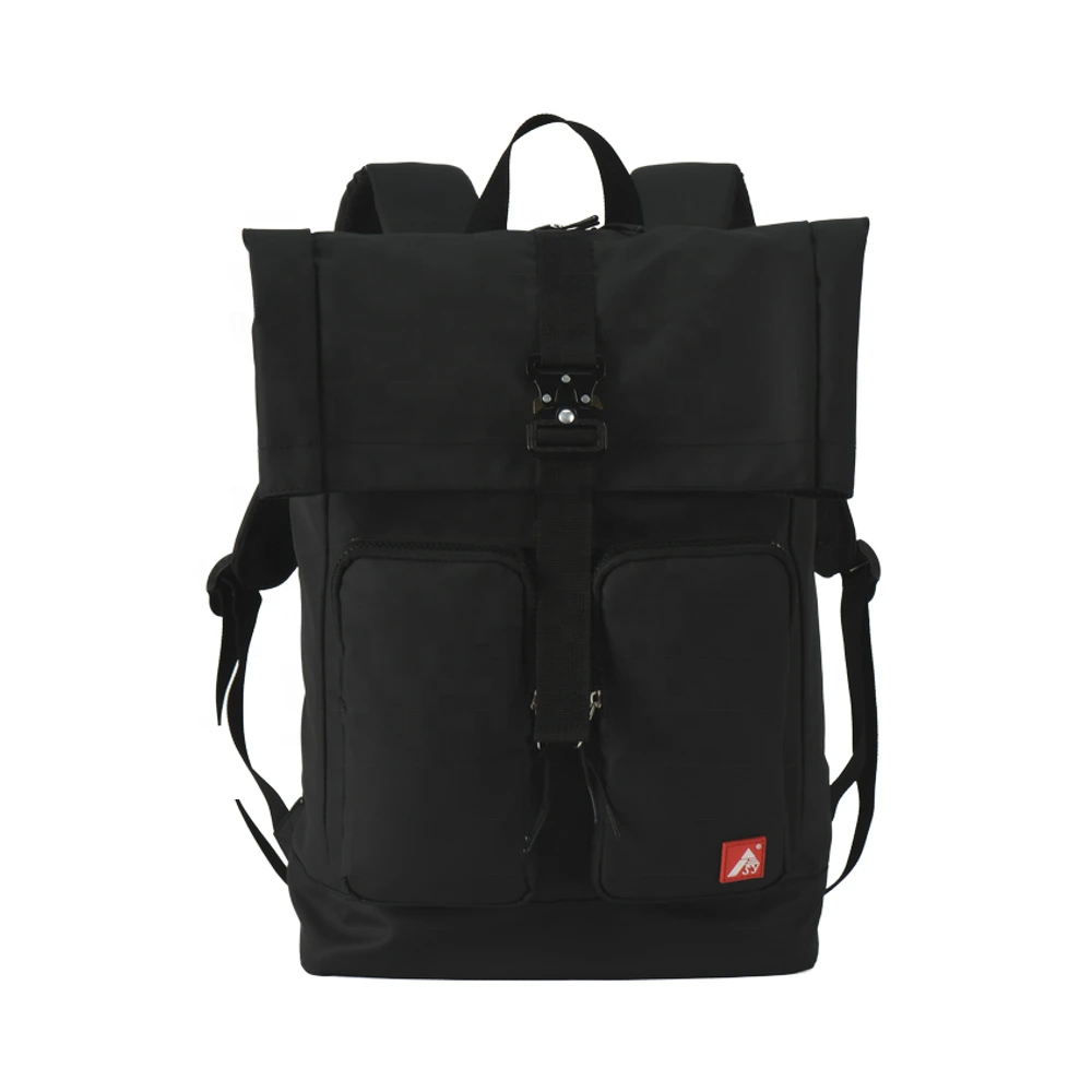 New Arrival Custom Men's Laptop Business Backpack Leather Teenager College Student Bag Casual Book Bags For Middle School 1