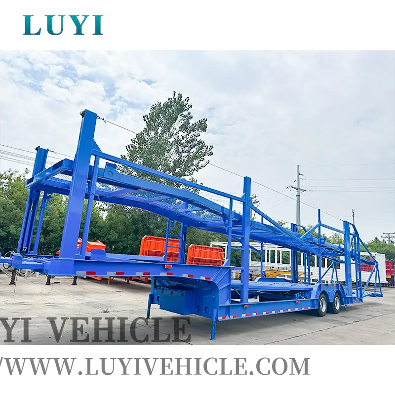 High-capacity Heavy Duty Car Carrier Semi-trailer 1
