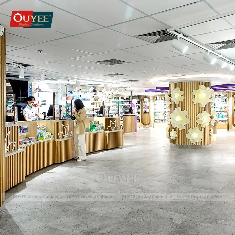 Pharmacy Display Counters - Drugstore Retail Dispensary Furniture 1