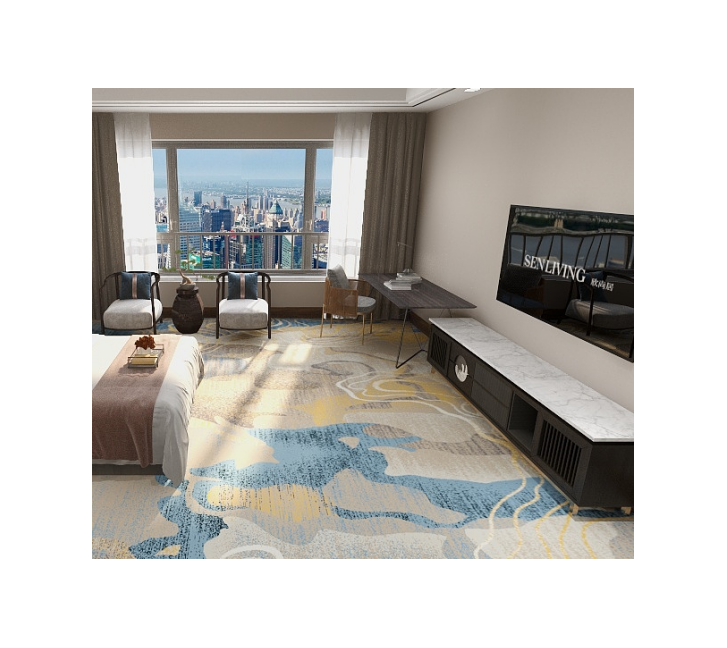 Tapis Akminster sur mesure imperméable en Turquie pour les chambres 1